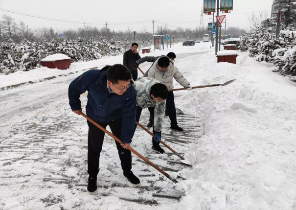 电子游戏网页版-电子游戏（中国）
组织全体员工扫雪除冰(图2)