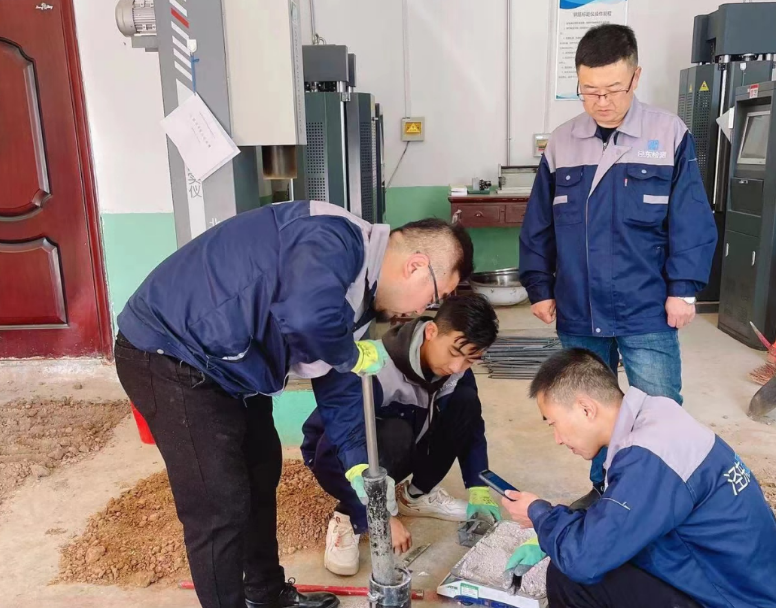 电子游戏网页版-电子游戏（中国）
泾东设计公司参与2022年全市水利工程质量抽检(图6)